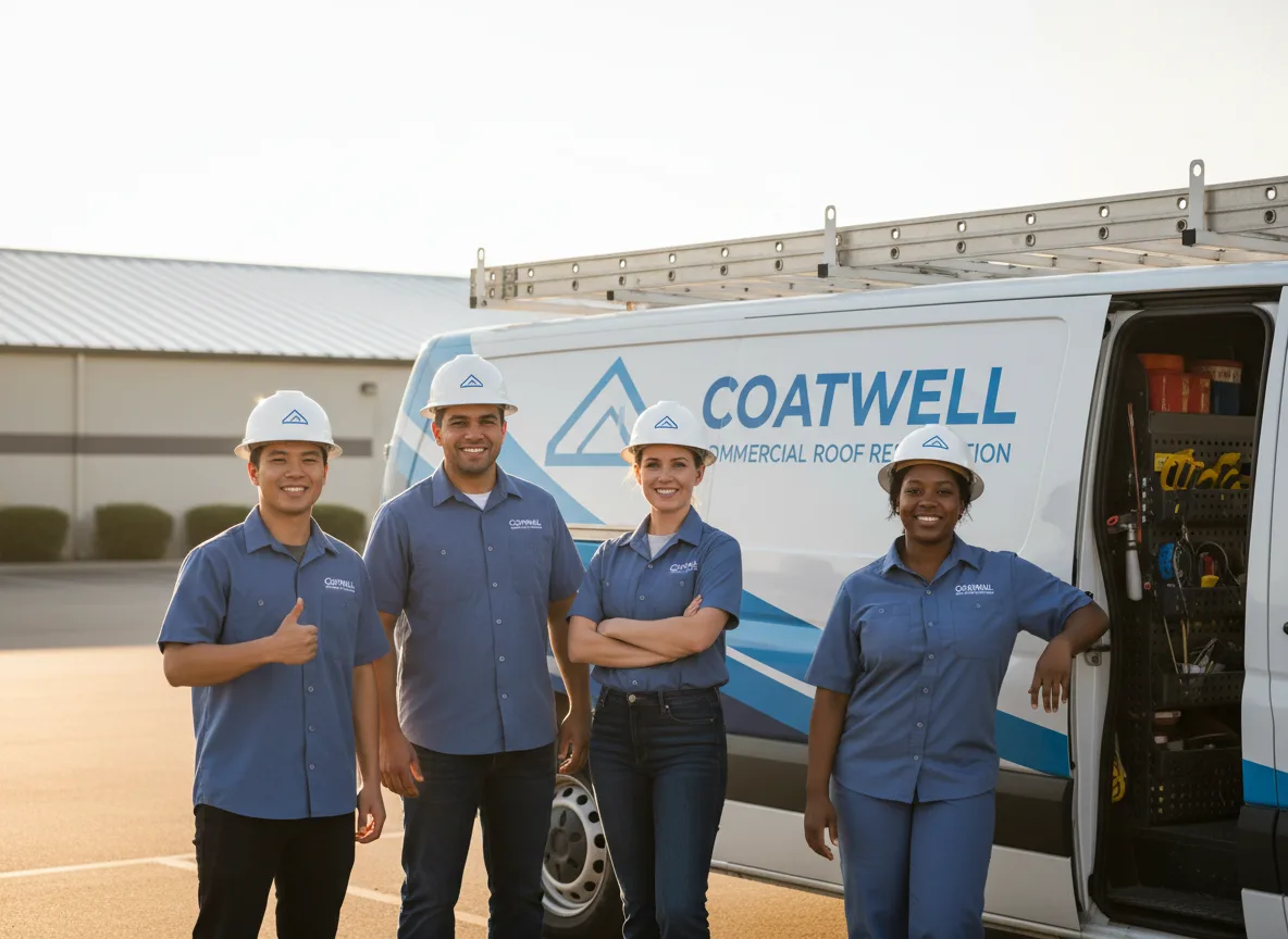 Commercial roof coating company in Winfield, MO
